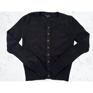 Dynamite Thicker Ribbed Snap Cardigan Top Large runs small